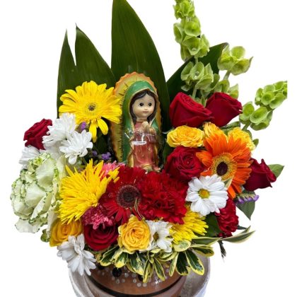 mexican cantarito bouquet