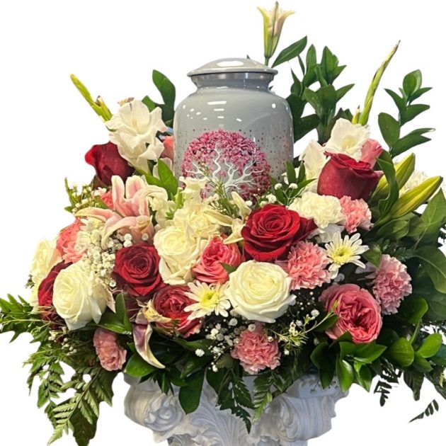 URN TRIBUTE BOUQUET