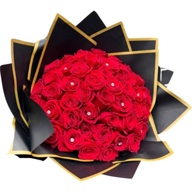 red roses bouquet