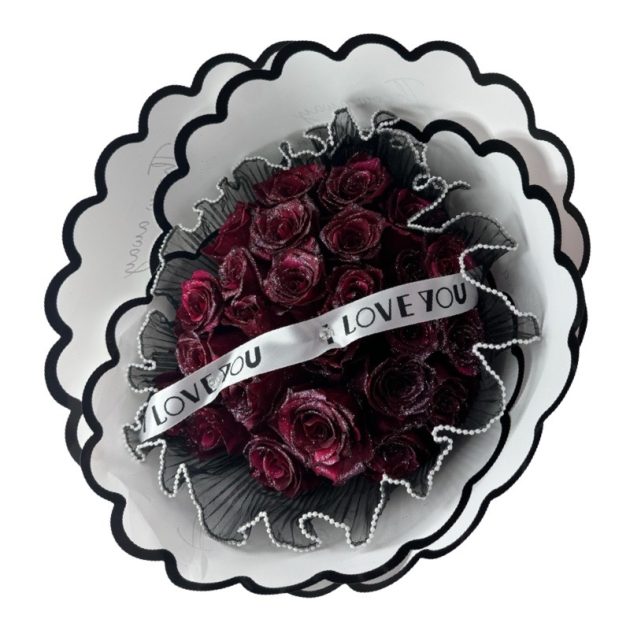 Love roses bouquet