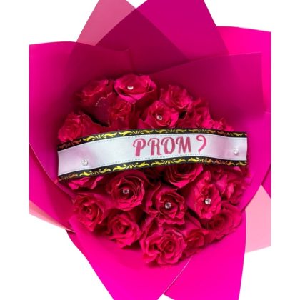 Prom roses bouquet