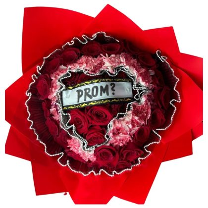 Prom Roses and carnations bouquet