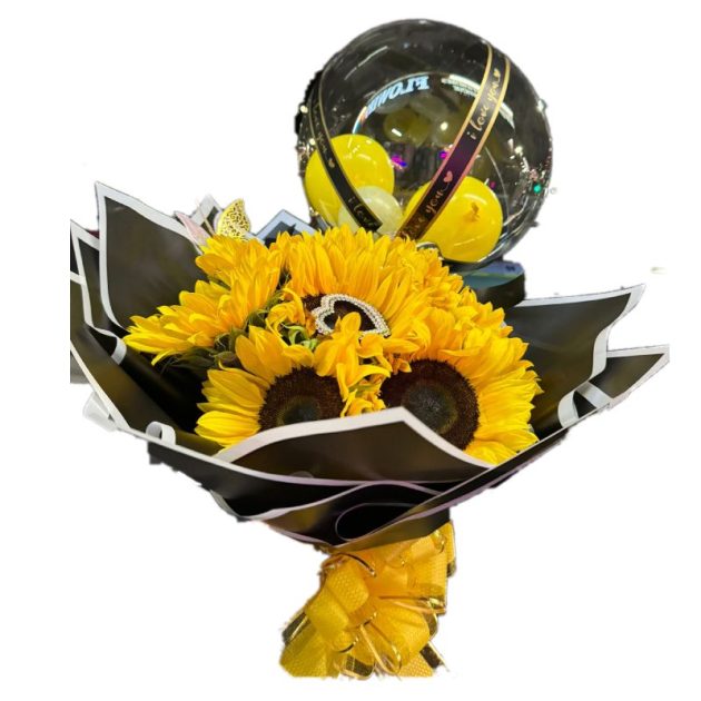 sunflowers bouquet