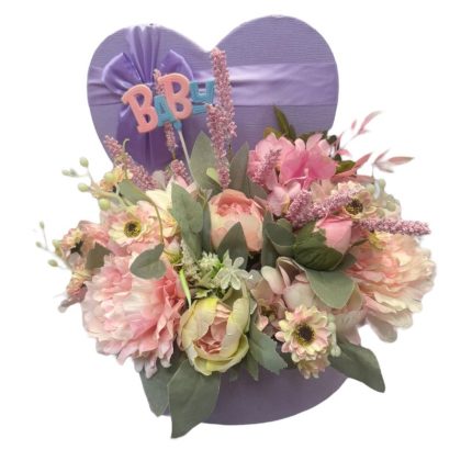 Heart Mix Flower Arrangement