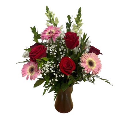 FLORAL BOUQUET WITH BASE